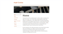 Desktop Screenshot of anjelicordice.com